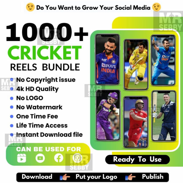📢 1000+ VIRAL Cricket/ipl Reels