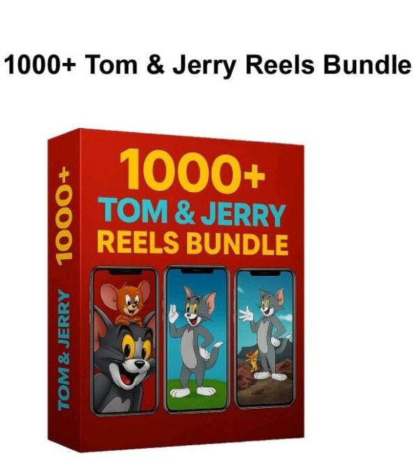 1000+ Tom & Jerry Reels Bundle